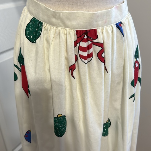 That’s Me! vintage long pleated Christmas skirt, size 11/12 - Picture 2 of 13